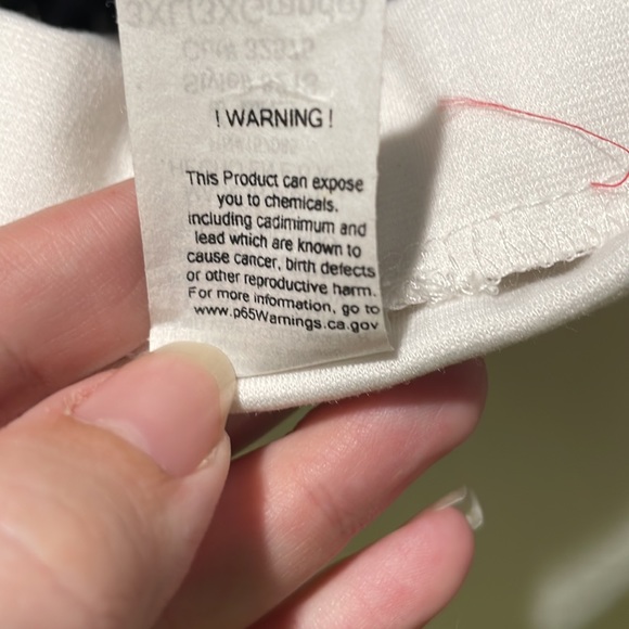 White stretch skirt with ruffle edge mid thigh high Find Me Plus Brand - Picture 6 of 6